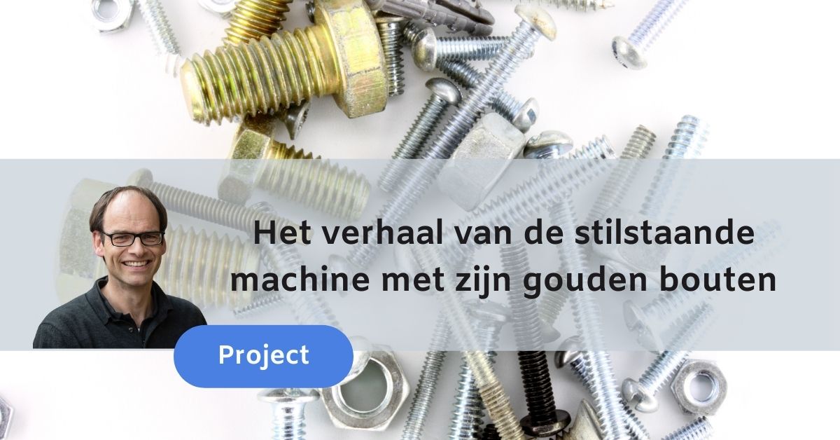 Stilstaande machine Bout